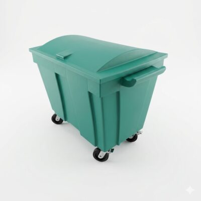 Contenedor de 550 Lts con ruedas